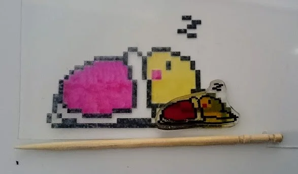 プラバンに印刷する話